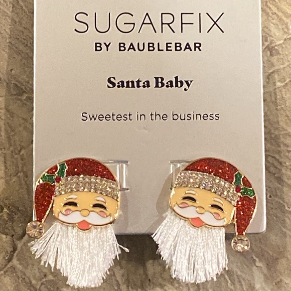 SUGARFIX by BaubleBar Santa Baby
Statement Earrings NWT - Picture 8 of 9